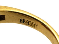 Victorian 18ct Gold & Carnelian Signet Ring With Cockerel Intaglio 18 Victorian 18ct Gold & Carnelian Signet Ring With Cockerel Intaglio -Antique Jewellery Company DSC00770