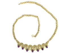Theodor Farhner Silver Gilt & Amethyst Necklace 13 Theodor Farhner Silver Gilt & Amethyst Necklace -Antique Jewellery Company DSC00890 1