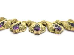 Theodor Farhner Silver Gilt & Amethyst Necklace 14 Theodor Farhner Silver Gilt & Amethyst Necklace -Antique Jewellery Company DSC00891 1