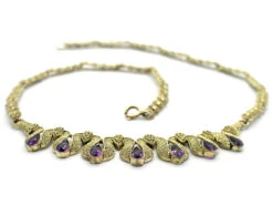 Theodor Farhner Silver Gilt & Amethyst Necklace 16 Theodor Farhner Silver Gilt & Amethyst Necklace -Antique Jewellery Company DSC00893