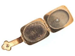 Victorian 15ct Gold Four Compartment Locket -Antique Jewellery Company DSC00897