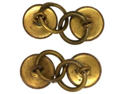 Art Deco Hunting Cufflinks -Antique Jewellery Company DSC00916