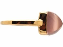18ct Gold Ring Set With Rose Quartz By Fred Of Paris 12 18ct Gold Ring Set With Rose Quartz By Fred Of Paris -Antique Jewellery Company DSC01068 scaled 1