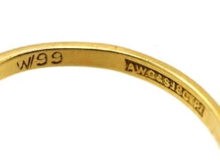 Edwardian 18ct Gold & Platinum Diamond Set Ivy Leaf Ring 16 Edwardian 18ct Gold & Platinum Diamond Set Ivy Leaf Ring -Antique Jewellery Company DSC01084