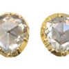 19th Century 18ct Gold Large Pear Shaped Rose Diamond Solitaire Earrings 1 19th Century 18ct Gold Large Pear Shaped Rose Diamond Solitaire Earrings -Antique Jewellery Company DSC01230.jpg
