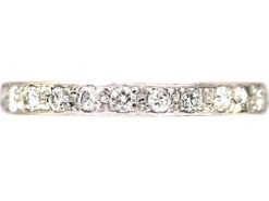 Edwardian Platinum & Diamond Eternity Ring