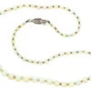 Edwardian Graduated Opal Bead Necklace With 9ct White Gold Clasp 1 Edwardian Graduated Opal Bead Necklace With 9ct White Gold Clasp -Antique Jewellery Company DSC01300