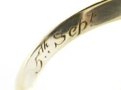 Victorian 18ct Gold & Bloodstone Intaglio Of A Wolf’s Head Signet Ring -Antique Jewellery Company DSC01305 1