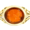 18ct Gold Roman Intaglio Signet Ring