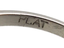 Early 20th Century Platinum, Diamond Daisy Cluster Ring With Outer Ring Of Diamonds -Antique Jewellery Company DSC01342