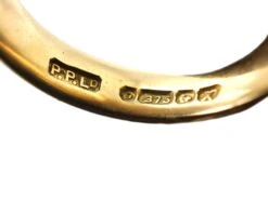 Retro 9ct Gold Signet Ring With Lion Intaglio -Antique Jewellery Company DSC01365 copy scaled 1