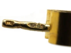 14ct Gold Round Earrings By Lapponia 13 14ct Gold Round Earrings By Lapponia -Antique Jewellery Company DSC01387