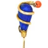 Victorian 18ct Gold , Lapis Lazuli & Coral Snake Tie Pin -Antique Jewellery Company DSC01459