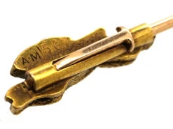 Edwardian 15ct Gold Lurcher & Hare Coursing Brooch 10 Edwardian 15ct Gold Lurcher & Hare Coursing Brooch -Antique Jewellery Company DSC01476