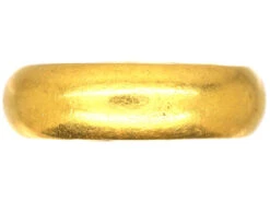 18th Century 18ct Gold Posy Ring Engraved God For Me Appointed Thee