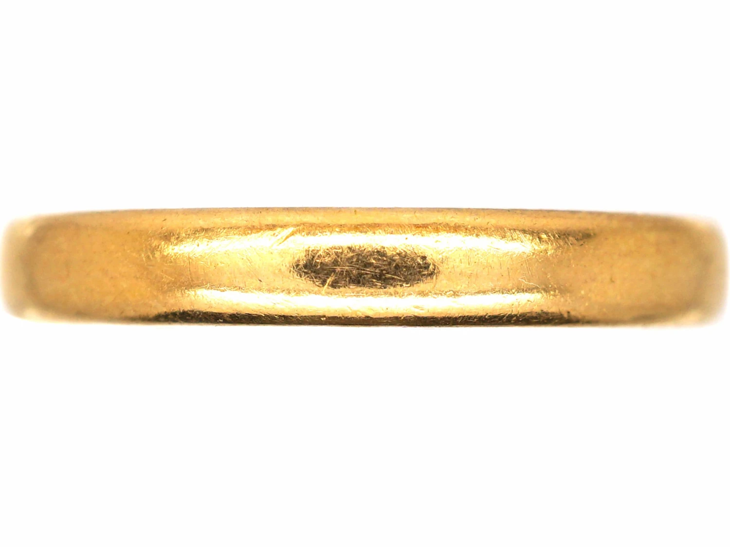 22ct Wedding Ring Assayed In 1921 3 22ct Wedding Ring Assayed In 1921
