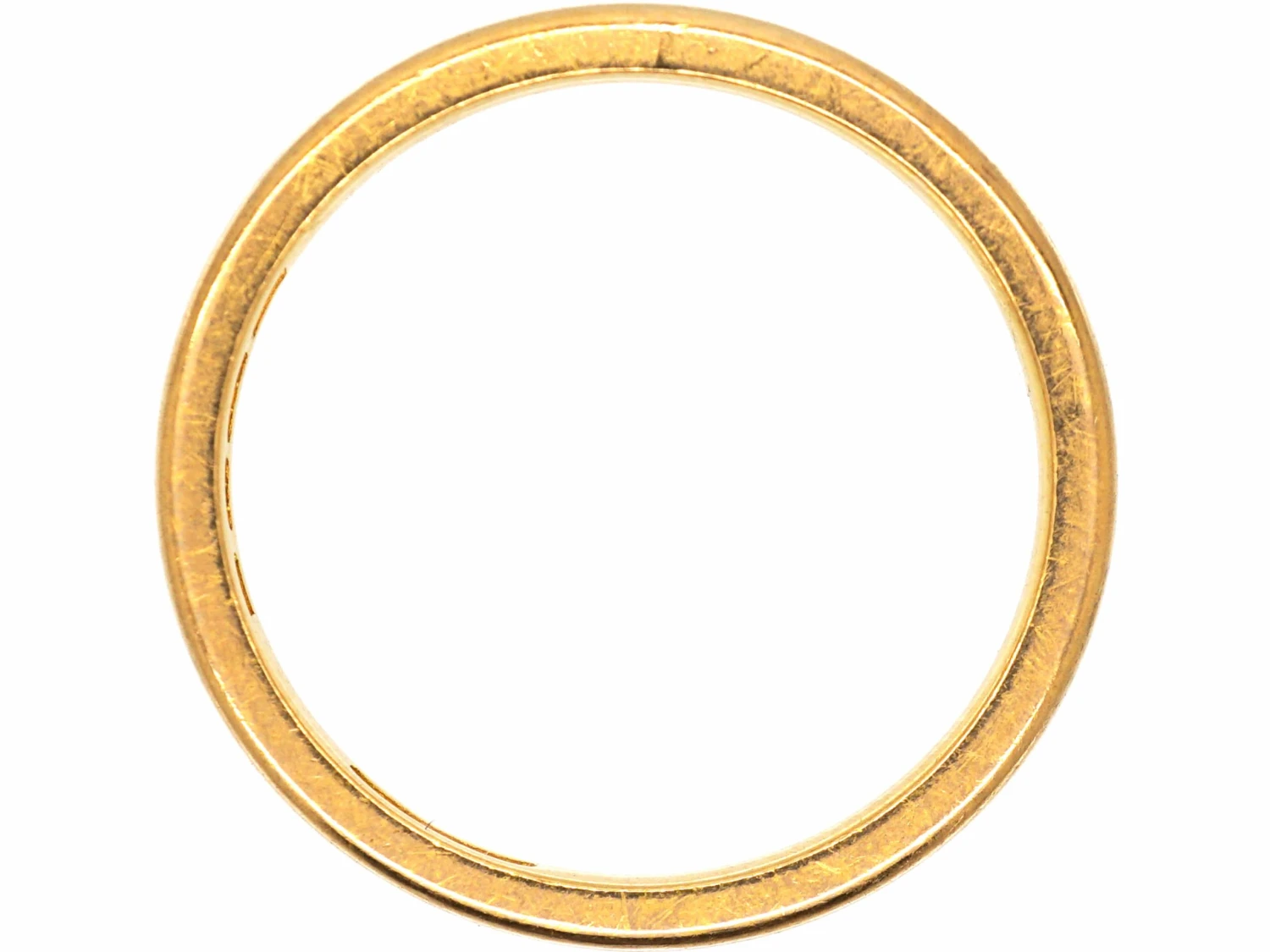 22ct Wedding Ring Assayed In 1921 5 22ct Wedding Ring Assayed In 1921 - Image 3