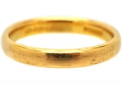 22ct Wedding Ring Assayed In 1921 11 22ct Wedding Ring Assayed In 1921 -Antique Jewellery Company DSC01608 scaled 2