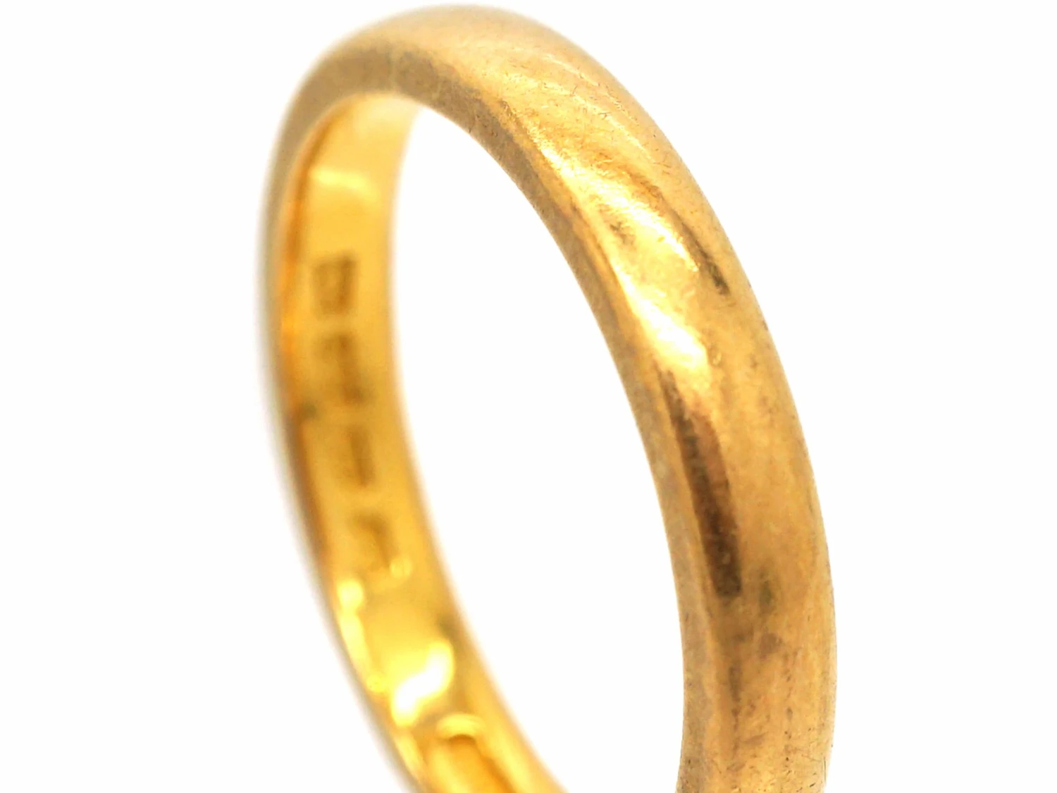 22ct Wedding Ring Assayed In 1921 4 22ct Wedding Ring Assayed In 1921 - Image 2