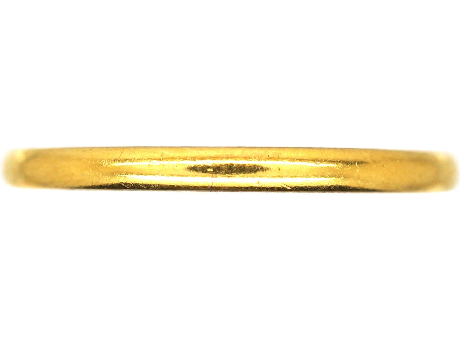22ct Wedding Ring Assayed In 1950 3 22ct Wedding Ring Assayed In 1950
