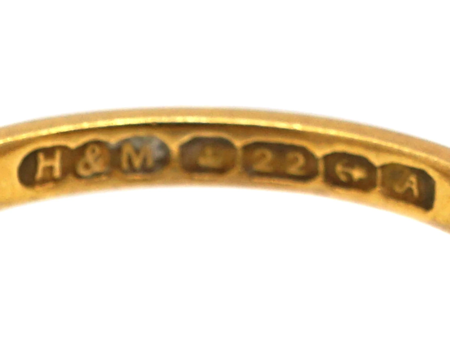 22ct Wedding Ring Assayed In 1950 6 22ct Wedding Ring Assayed In 1950 - Image 4