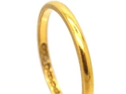 22ct Wedding Ring Assayed In 1950 8 22ct Wedding Ring Assayed In 1950 -Antique Jewellery Company DSC01629 scaled 1