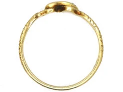 Early 20th Century Snake Ring With A Diamond In His Head 11 Early 20th Century Snake Ring With A Diamond In His Head -Antique Jewellery Company DSC01721 copy