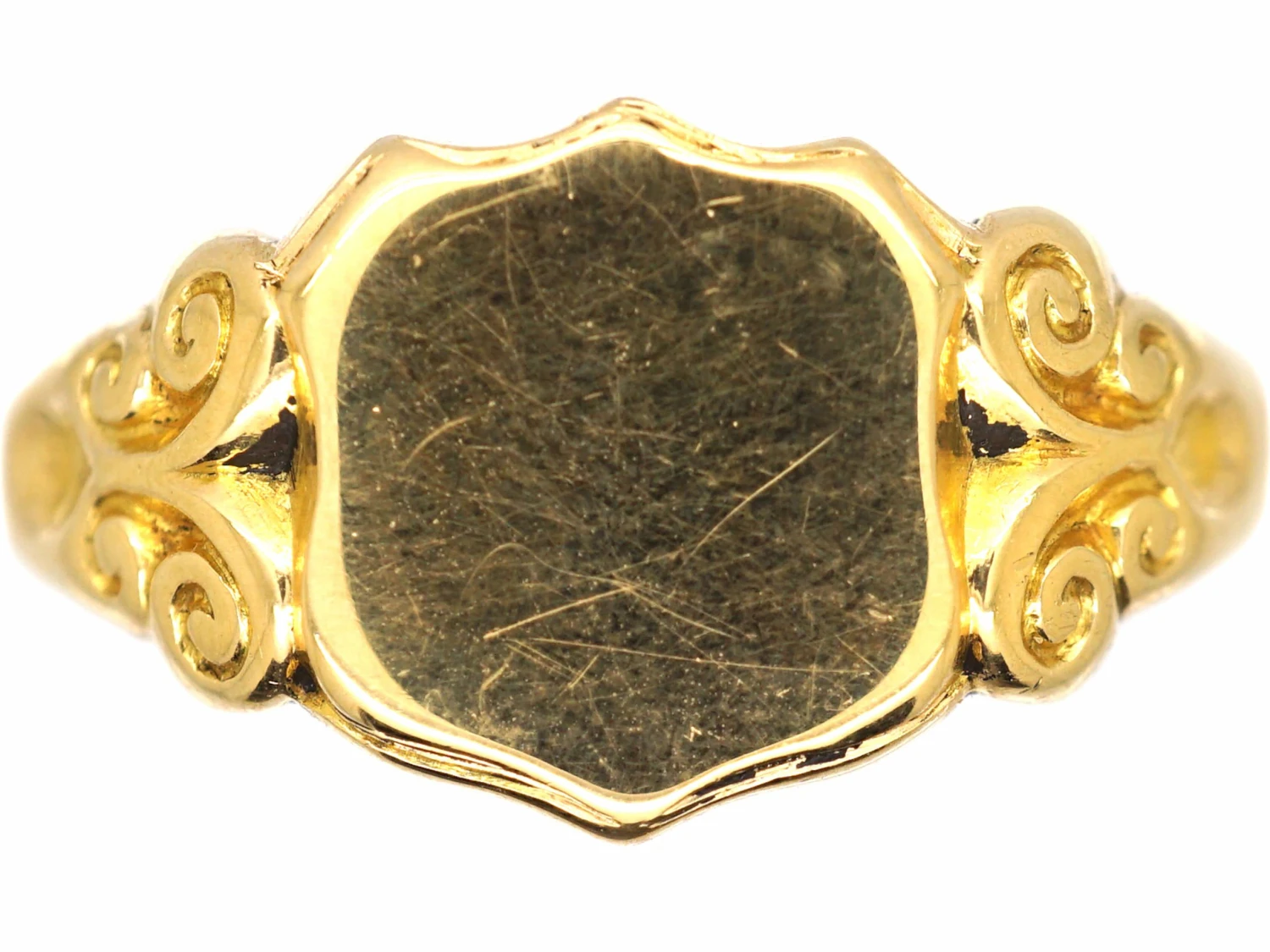 Victorian 18ct Gold Signet Ring 3 Victorian 18ct Gold Signet Ring