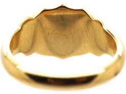 Victorian 18ct Gold Signet Ring 13 Victorian 18ct Gold Signet Ring -Antique Jewellery Company DSC01854 scaled 1