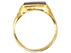 Victorian 18ct Gold Signet Ring With Carnelian Intaglio With A Welsh Dragon 11 Victorian 18ct Gold Signet Ring With Carnelian Intaglio With A Welsh Dragon -Antique Jewellery Company DSC01903 copy