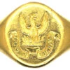 18ct Gold Signet Ring With Eagle Intaglio 2 18ct Gold Signet Ring With Eagle Intaglio -Antique Jewellery Company DSC01944