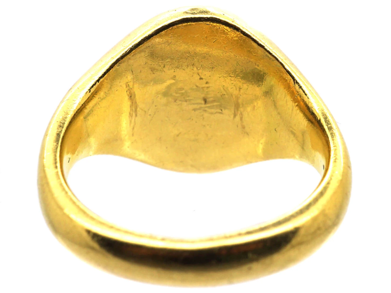 18ct Gold Signet Ring With Eagle Intaglio 5 18ct Gold Signet Ring With Eagle Intaglio - Image 3