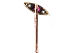 Ruby & Rose Diamond Eye Stick Pin -Antique Jewellery Company DSC01975 3