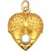 Victorian 15ct Gold Heart Pendant Set With A Natural Split Pearl -Antique Jewellery Company DSC01991 scaled 1