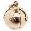 9ct Gold & Silver Opening Masonic Ball Pendant 1 9ct Gold & Silver Opening Masonic Ball Pendant -Antique Jewellery Company DSC02051 2