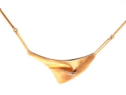 Lapponia 14ct Gold Necklace -Antique Jewellery Company DSC02133 2