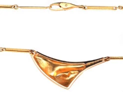 Lapponia 14ct Gold Necklace -Antique Jewellery Company DSC02135 2