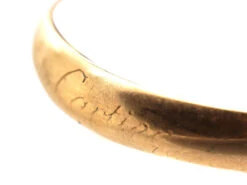 Vintage Les Must De Cartier Three Colour Gold Trinity Ring -Antique Jewellery Company DSC02136 copy