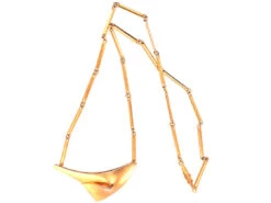 Lapponia 14ct Gold Necklace -Antique Jewellery Company DSC02138 1