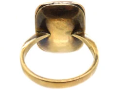 Georgian 9ct Gold Rebus Ring Set With A Carnelian 11 Georgian 9ct Gold Rebus Ring Set With A Carnelian -Antique Jewellery Company DSC02177