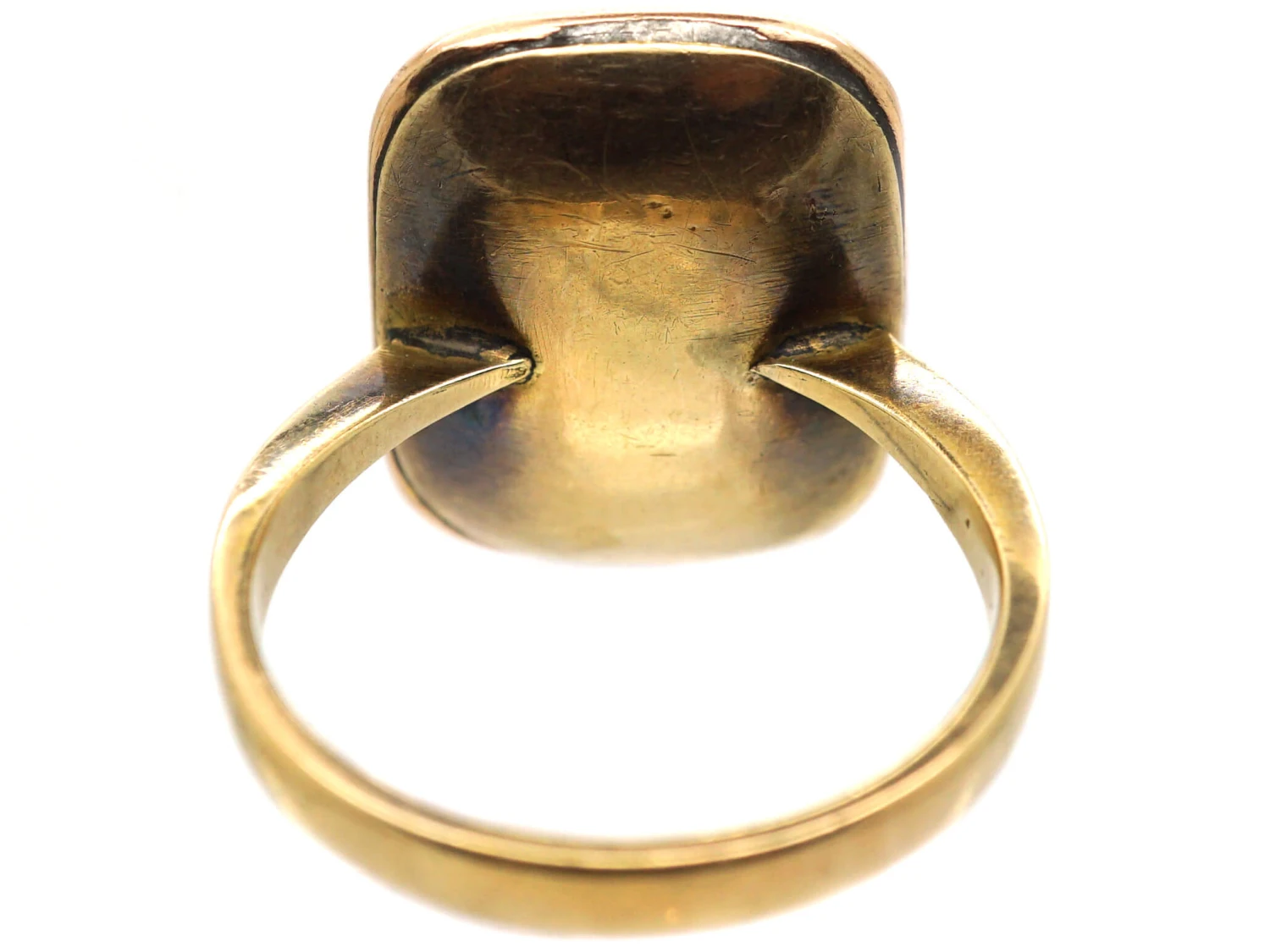 Georgian 9ct Gold Rebus Ring Set With A Carnelian 5 Georgian 9ct Gold Rebus Ring Set With A Carnelian - Image 3