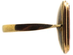 Georgian 9ct Gold Rebus Ring Set With A Carnelian 12 Georgian 9ct Gold Rebus Ring Set With A Carnelian -Antique Jewellery Company DSC02183