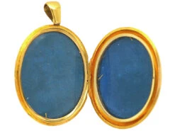 Victorian 18ct Gold Locket With Natural Split Pearl & Rose Diamond Star Motif 10 Victorian 18ct Gold Locket With Natural Split Pearl & Rose Diamond Star Motif -Antique Jewellery Company DSC02211