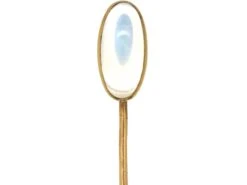Edwardian 14ct Gold Tie Pin Set With A Moonstone
