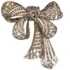 Art Deco Silver & Marcasite Bow Brooch 1 Art Deco Silver & Marcasite Bow Brooch -Antique Jewellery Company DSC02304
