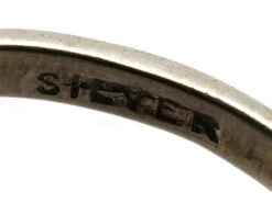 Silver & Marcasite Cluster Ring 18 Silver & Marcasite Cluster Ring -Antique Jewellery Company DSC02320