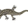Art Deco Silver & Marcasite Lizard Brooch -Antique Jewellery Company DSC02371
