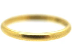 Cartier 18ct Gold Wedding Band 13 Cartier 18ct Gold Wedding Band -Antique Jewellery Company DSC02408