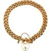 Edwardian 9ct Gold Curb Bracelet With Padlock -Antique Jewellery Company DSC02535 scaled 1