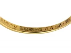 Art Deco 18ct Gold & Platinum Diamond Crossover Ring 15 Art Deco 18ct Gold & Platinum Diamond Crossover Ring -Antique Jewellery Company DSC02543 scaled 1